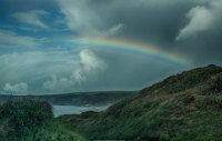 405 - RAINBOW OVER THE SEA - HEATON BERYL - united kingdom